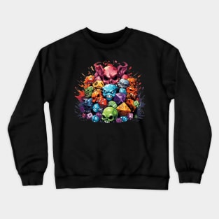 Fantasy Dice Crewneck Sweatshirt